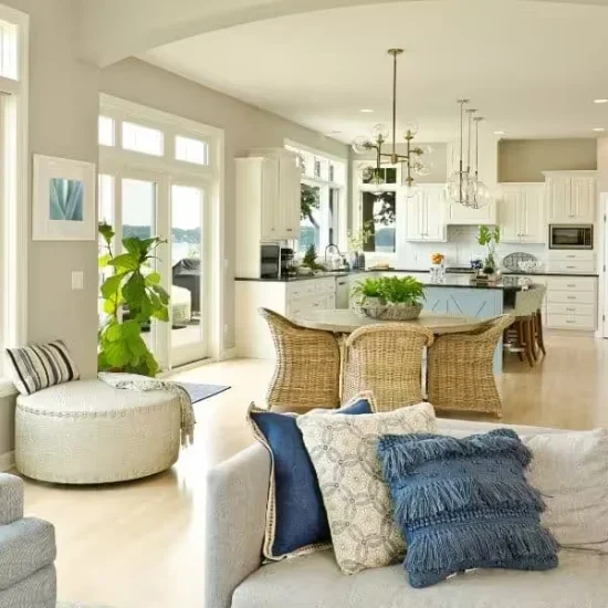A professionally cleaned home that was cleaned by Tailored Home Solutions.